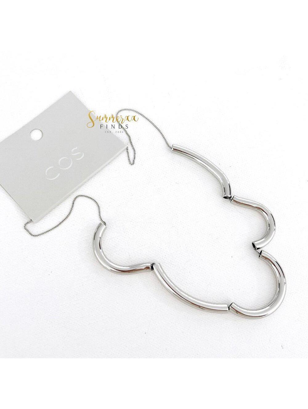 COS Curved Tubes Short Necklace